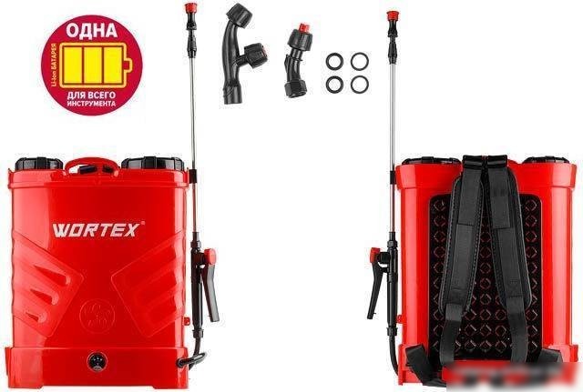 Аккумуляторный опрыскиватель Wortex KS 1680-1 Li