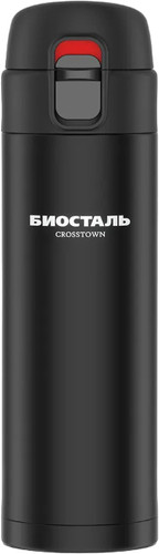 Термокружка BIOSTAL Crosstown NMU-B 420мл (атласный черный)
