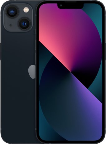 Телефон Apple iPhone 13 512GB (темная ночь)