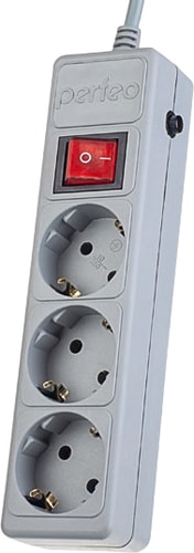 Сетевой фильтр Perfeo PF-PP-3/5,0-G