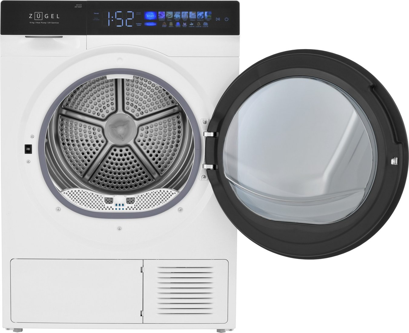 Сушильная машина ZUGEL ZDF100HP Heat Pump
