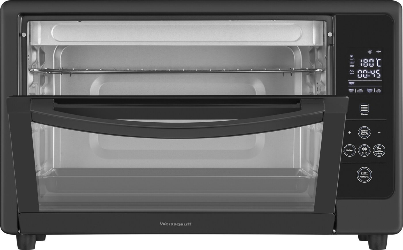 Мини-печь Weissgauff WMR 48 Touch Black