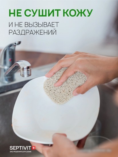 Средство для мытья посуды Septivit Альпийская Мята (5 л)