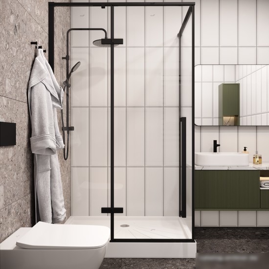 Душевой уголок Cerutti Spa C1A 120x90