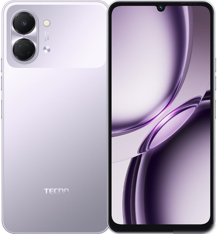 Телефон Tecno Spark Go 3 KN3 4GB/64GB (фиолетовый)
