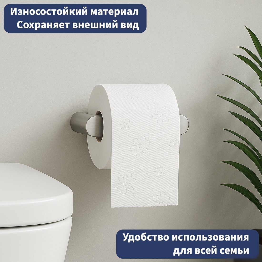 Держатель для туалетной бумаги Lauter 21TS3012 (Chrome)