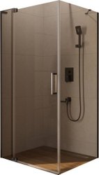 Душевой уголок Cezares SLIDER-AH-1-80-100/110-BR-GM