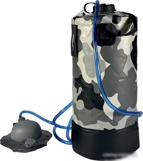 Душ походный AfishTour 10L Camp Shower Bag PVC 500D 516157 (серый)