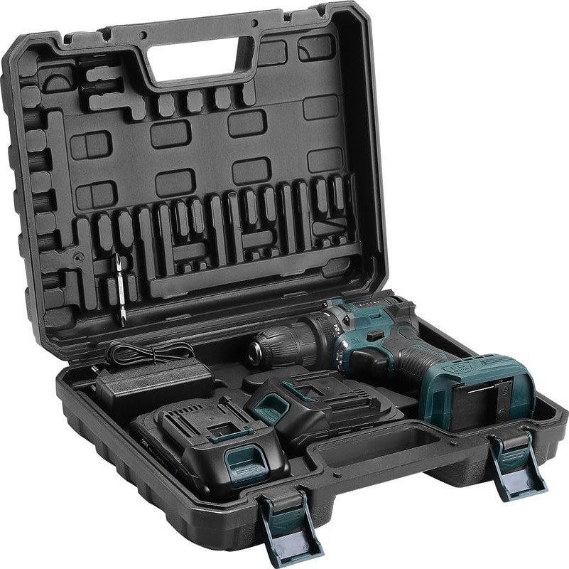 Дрель-шуруповерт Zitrek Greenpower 20 PRO 085-1314 (с 2-мя АКБ, кейс)