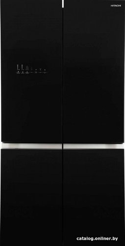 Четырёхдверный холодильник Hitachi R-WB720VUC0GBK