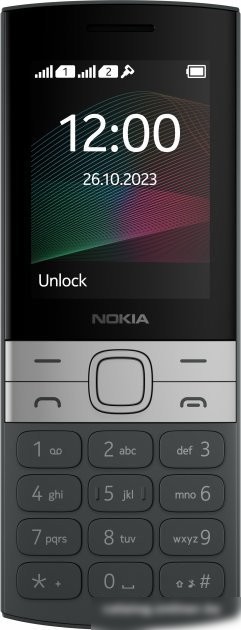 Кнопочный телефон Nokia 150 (2023) Dual SIM TA-1582 (черный)