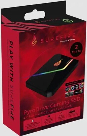 Внешний накопитель SUREFIRE PyroDrive Gaming 53694