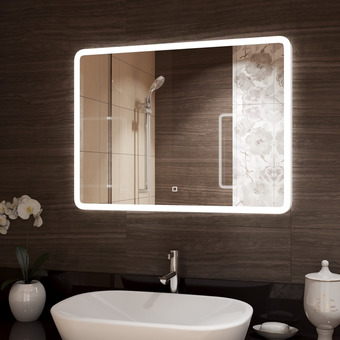 Континент Зеркало Demure Led 80x60 (с бесконтактным сенсором)