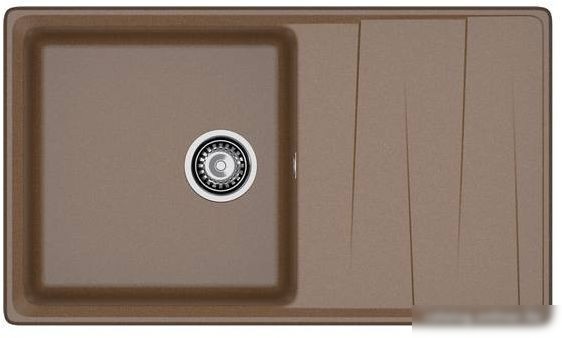 Кухонная мойка GranFest GF-LV-860L (терракот)