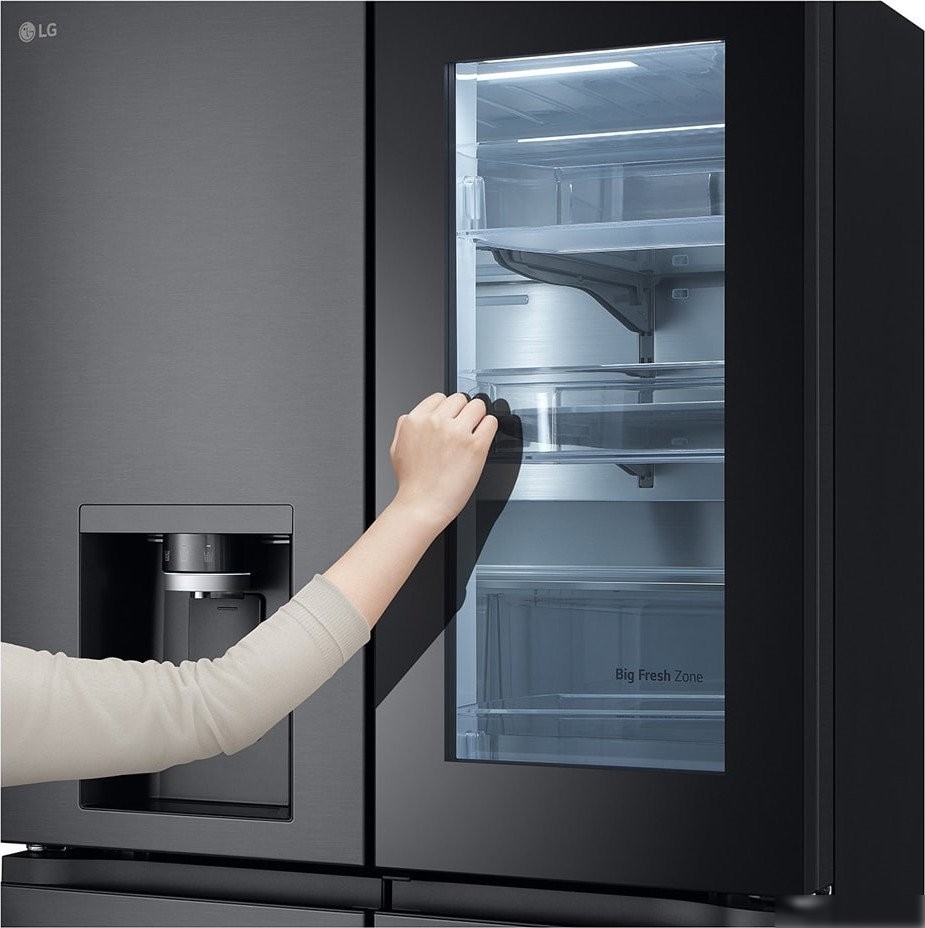 Четырёхдверный холодильник LG GC-X24FFCBB