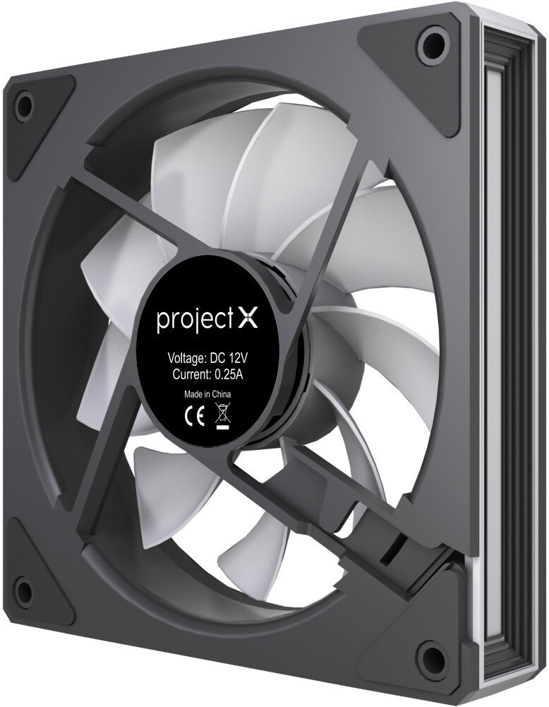 Вентилятор для корпуса Project X M65 Reverse (черный)