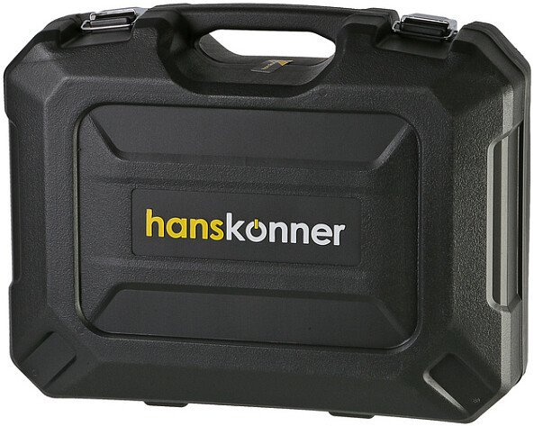 Угловая шлифмашина Hanskonner HAG1812BLE (с 1-им АКБ, кейс)
