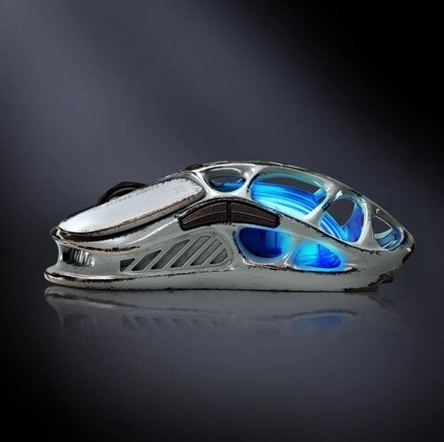 Игровая мышь Gravastar M1 Pro Battle Worn Edition Silver Mist