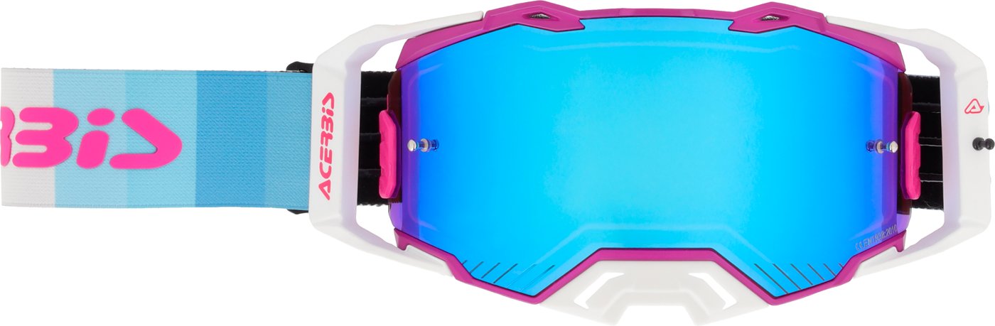 Мотошлем Acerbis Vulcan Mirror 0027508.385 (фиолетовый/белый)