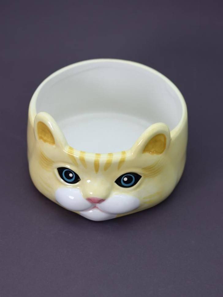 Миска ILikeGift Голубоглазый кот FC240444