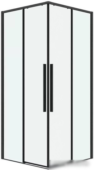 Душевой уголок Grossman Galaxy 90x90x195 300.K33.01.9090.42.00 (графит сатин/прозрачное стекло)