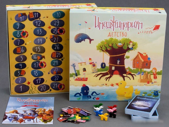Настольная игра Cosmodrome Games Имаджинариум "Детство"
