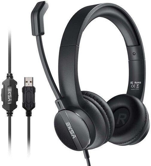 Офисная гарнитура EKSA H12E