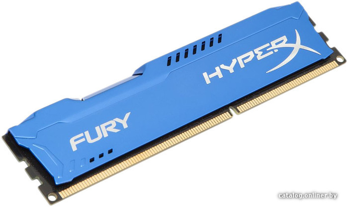 Оперативная память Kingston HyperX Fury Blue 8GB DDR3 PC3-12800 (HX316C10F/8)