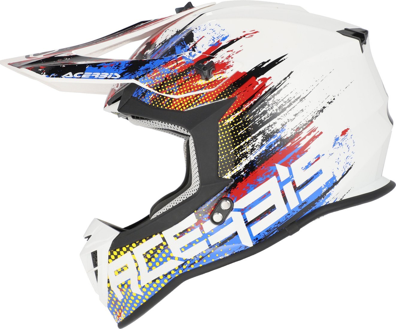 Мотошлем Acerbis Linear 22-06 0025316.034.062 (S, белый/синий/красный)