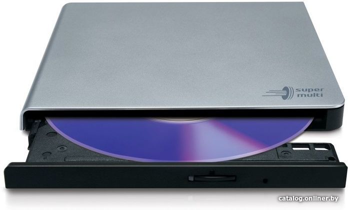 DVD привод Hitachi GP57 (серебристый)
