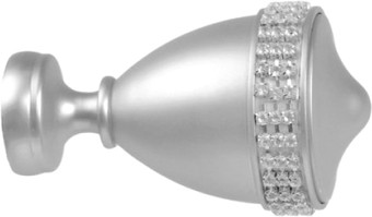 Наконечник для карниза Lm Decor YF110 Кубок 16мм (сатин)