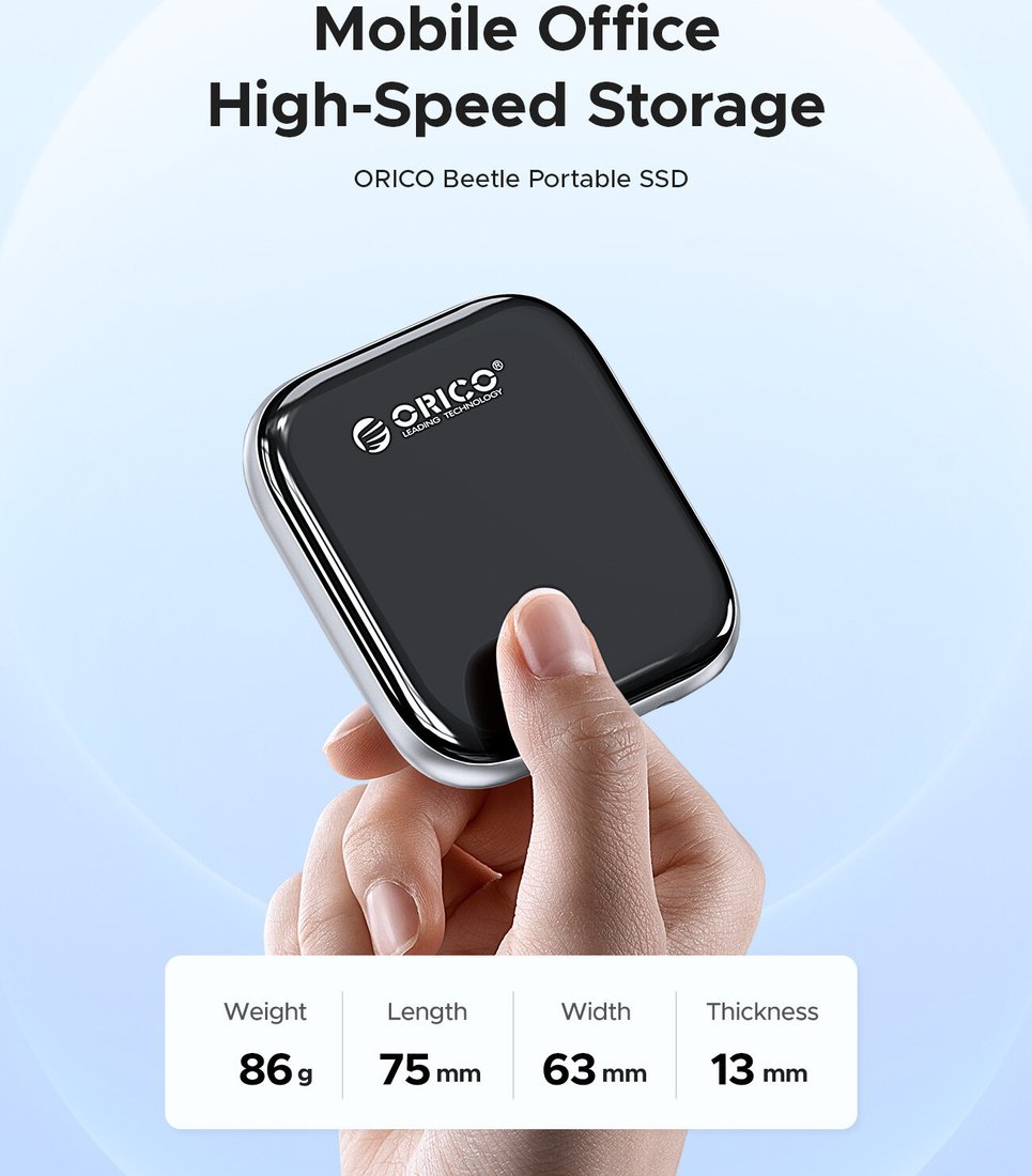 Внешний накопитель Orico A5 Plus 256GB