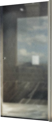 Душевая дверь MaybahGlass 198x60 MGD-802-5 (сатин стекло/хром матовый)