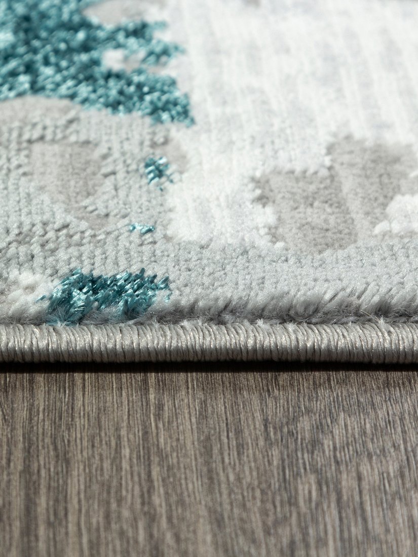 Ковер для жилой комнаты Merinos Palermo F288-OVAL-GRAY (1.6x2.3)