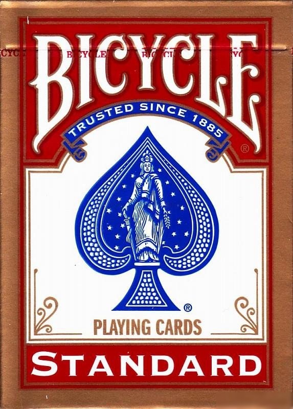 Карточная игра Bicycle Rider Back International Std Index 1033762