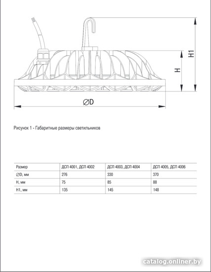 Светильник IEK LDSP0-4002-100-65-K23