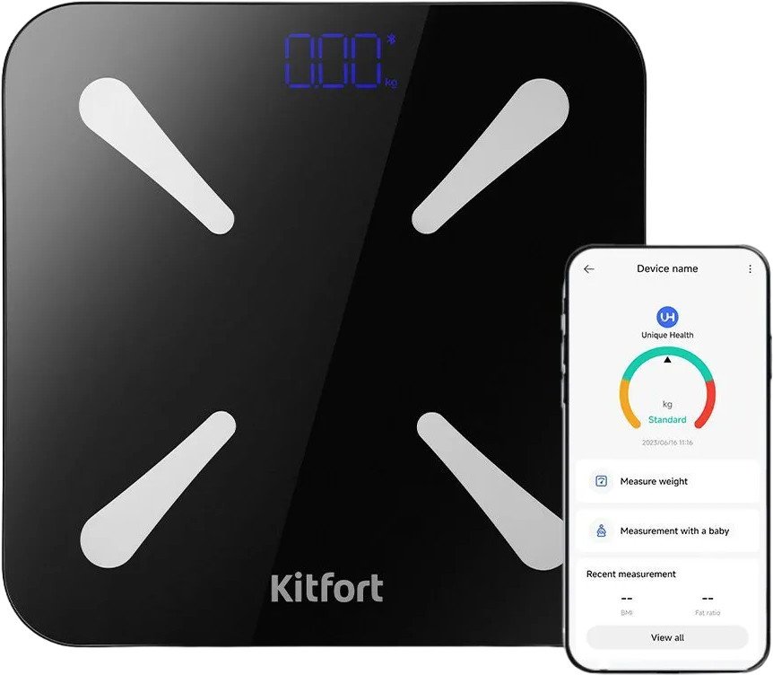 Напольные весы Kitfort KT-848 Напольные весы Kitfort KT-848