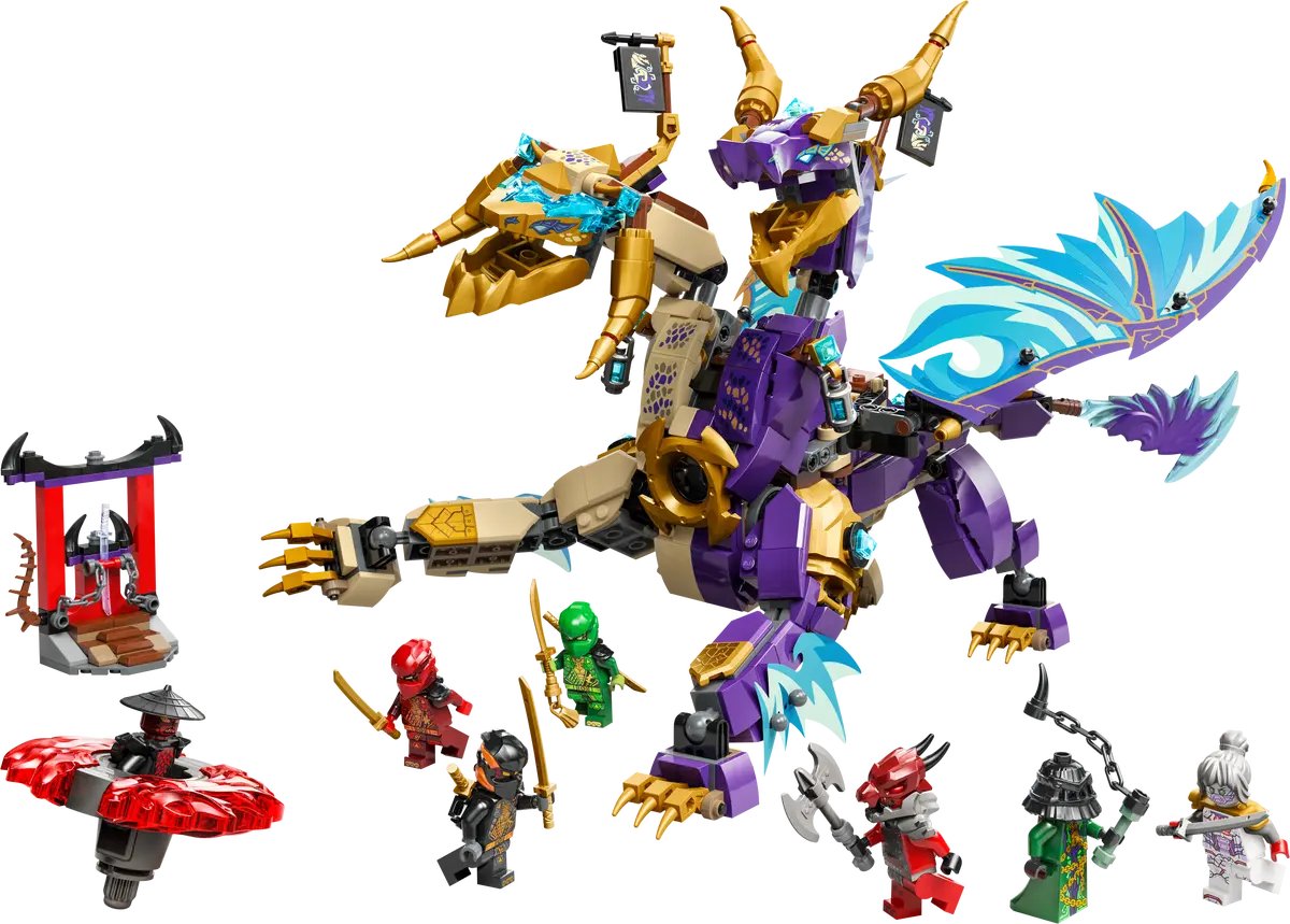 Конструктор LEGO Ninjago Дуговой дракон фокуса 71836