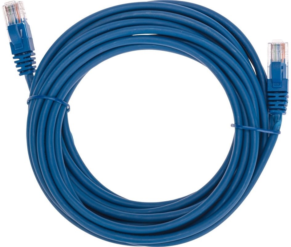 Кабель Rexant 02-0104-5 (5 м,синий)