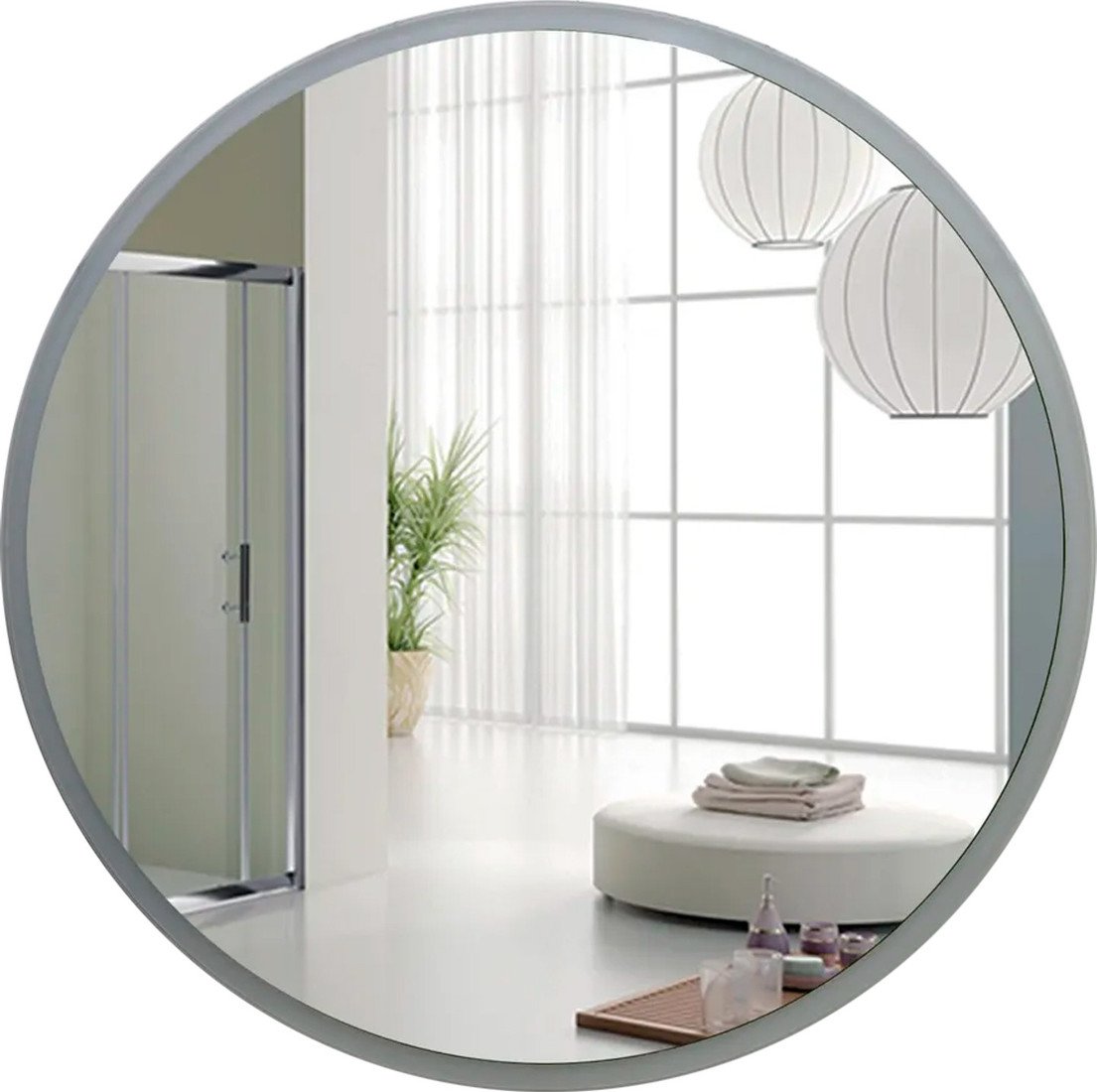 Пекам Зеркало Ring 90x90 ring-90x90sp (с подсветкой, с сенсором, подогревом)