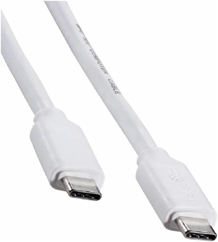 Кабель Telecom TUS719W-1.2M USB Type-C - USB Type-C (1.2 м, белый)