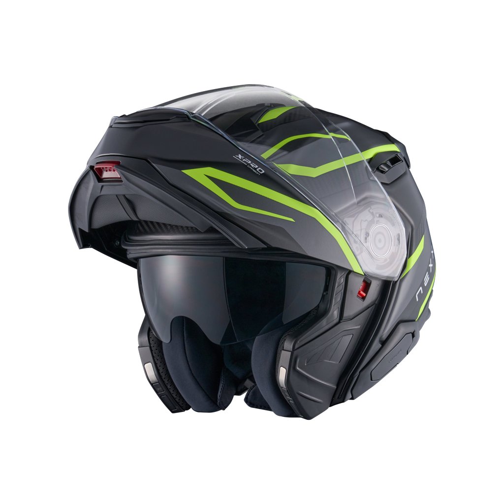 Мотошлем Nexx Helmets X.Lifetour Pro Mile (L, серый/неон)