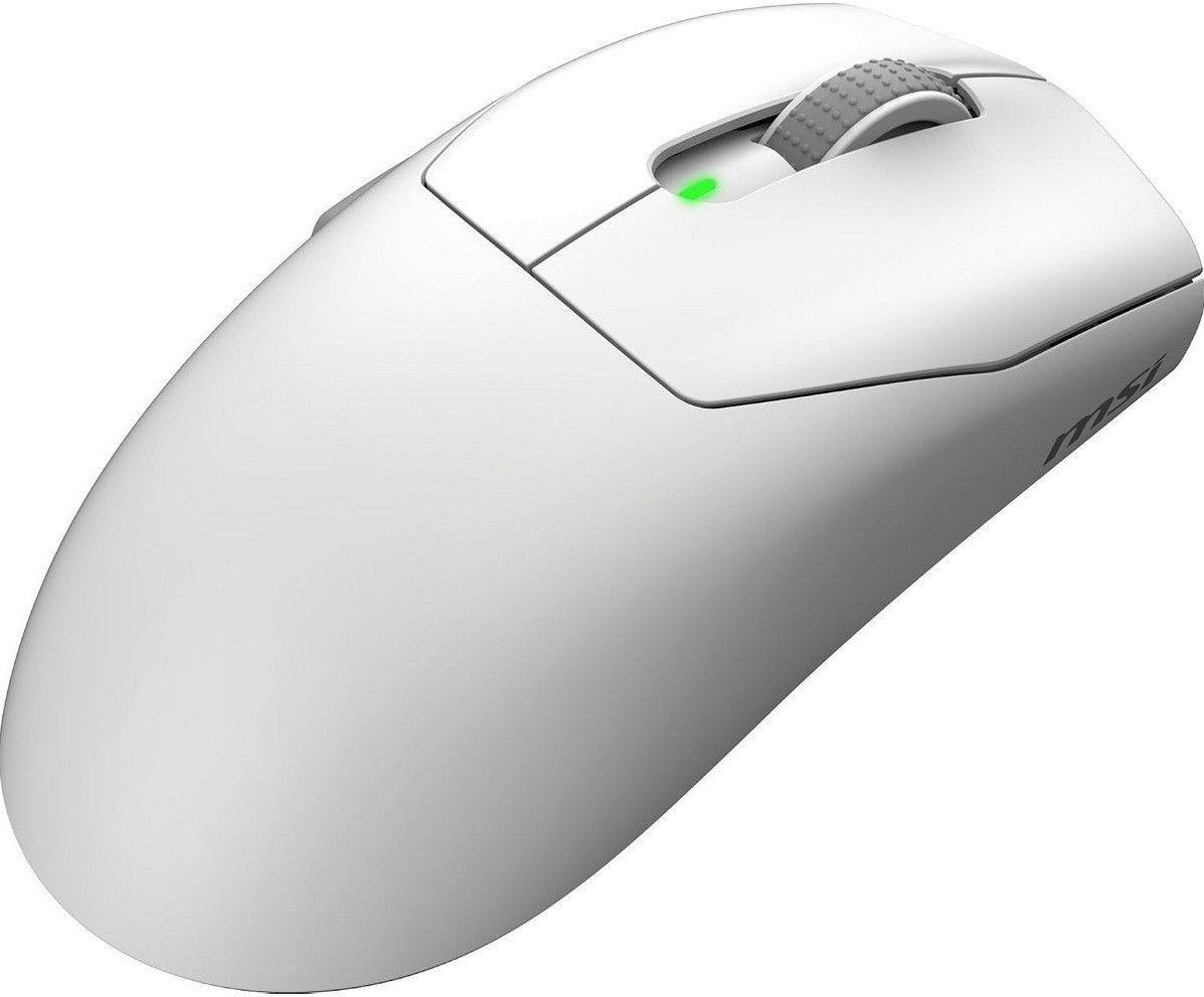 Игровая мышь MSI Forge GM340 Wireless (белый)