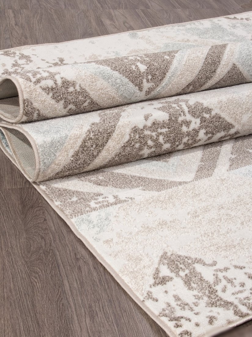 Ковер для жилой комнаты Merinos Naturel D979-STAN-BEIGE-BLUE (3x5)