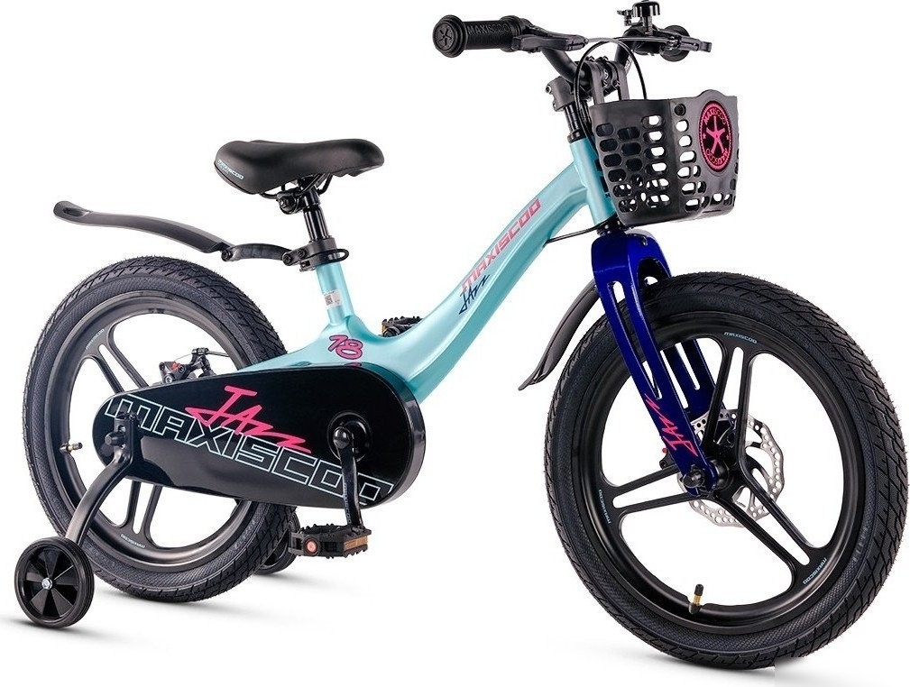 Детский велосипед Maxiscoo Jazz Pro 18 2025 MSC-J1844P (мятный)