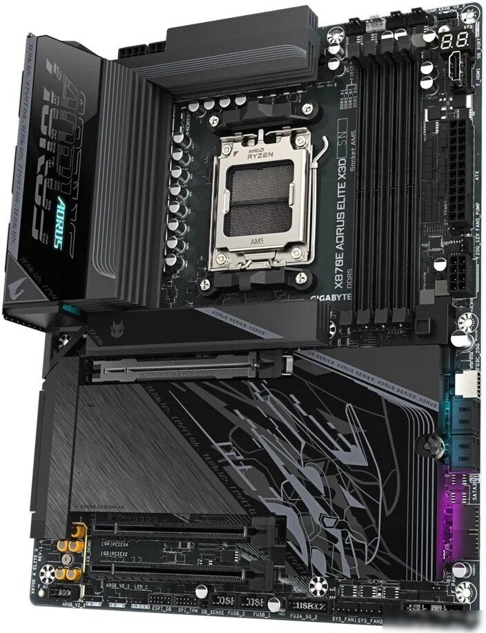 Материнская плата Gigabyte X870E Aorus Elite X3D