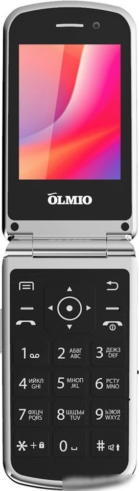 Кнопочный телефон Olmio F28 (черный)
