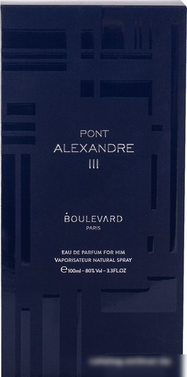 Парфюмерная вода Boulevard Pont Alexandre III EdP (100 мл)