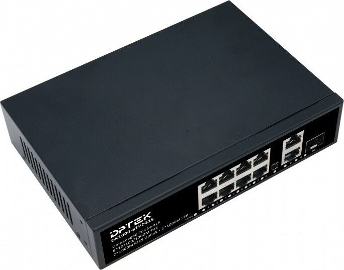 Неуправляемый коммутатор DPTEK DK1000-8TP2G1S
