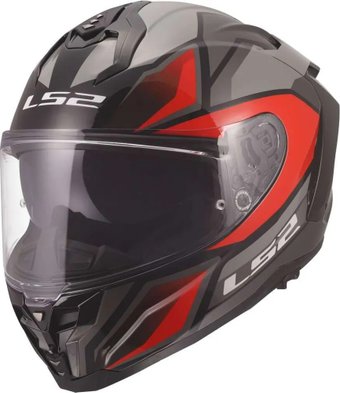 Мотошлем LS2 FF817 Challenger II Viper (XL, серый/красный)
